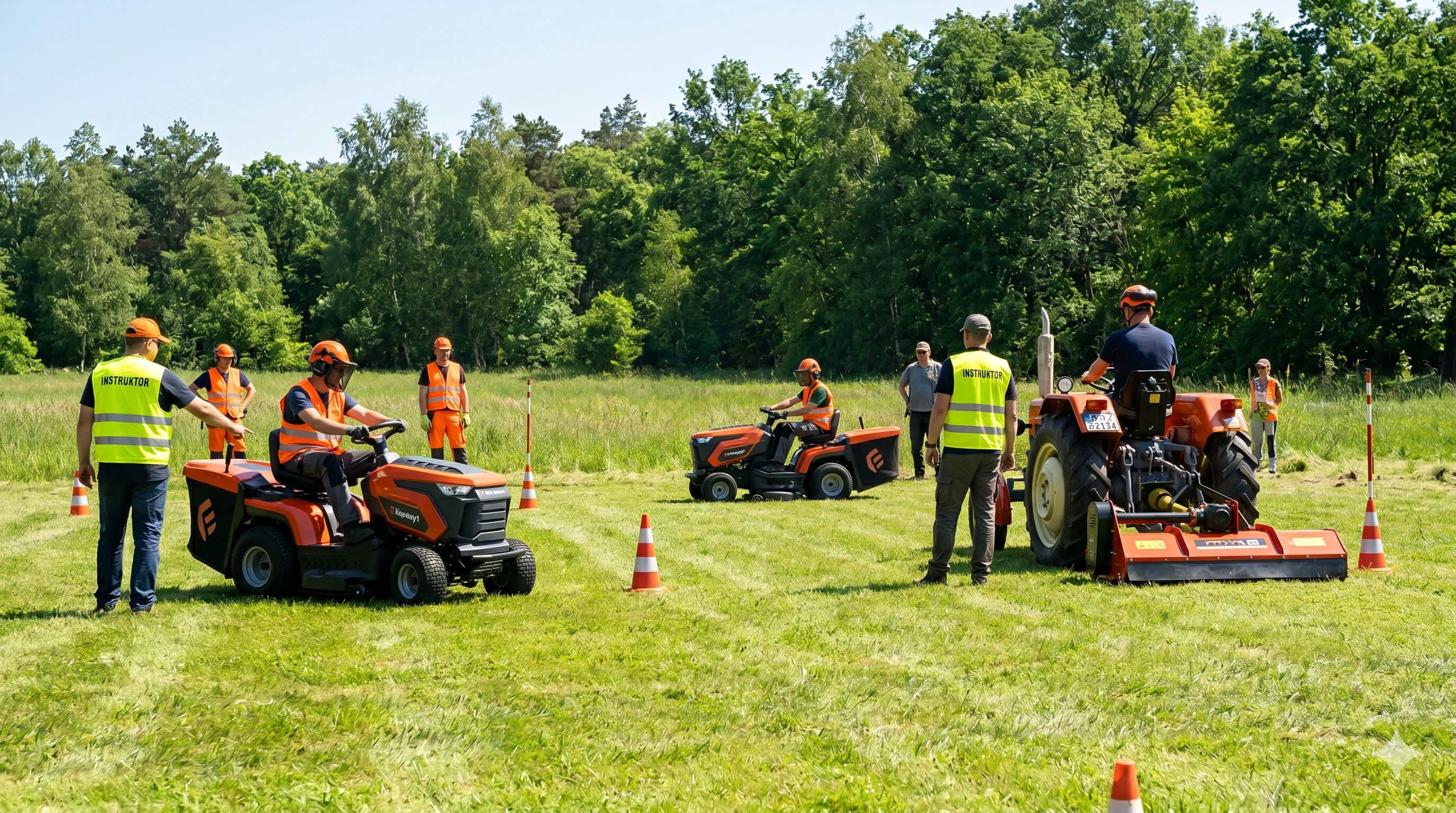 Kurs na operatora kosiarek mechanicznych (Traktorki i Bijakowe): Zostań ekspertem od idealnej darni