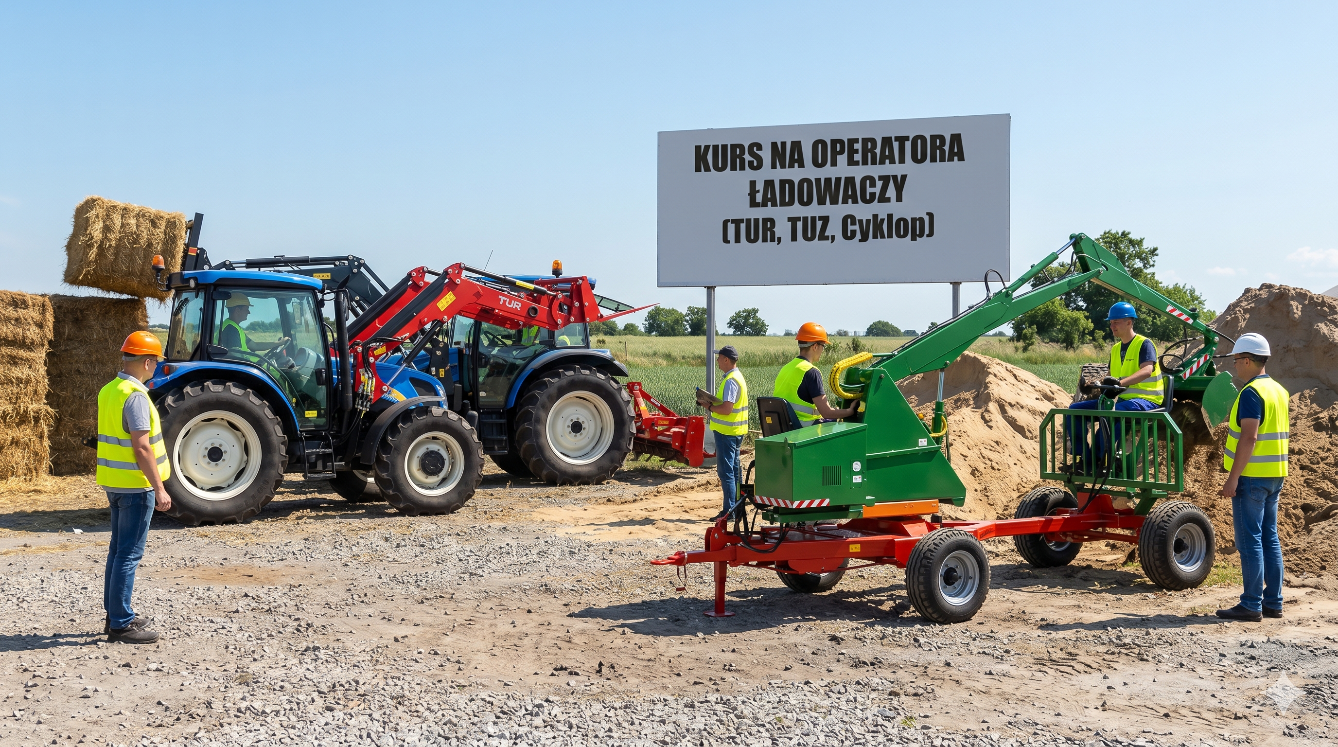 Kurs na operatora ładowaczy (TUR, TUZ, Cyklop): Zdobądź uprawnienia na najbardziej uniwersalne maszyny